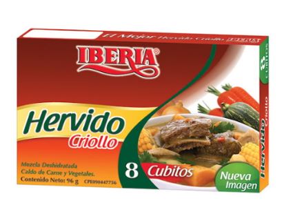 CUBITO IBERIA 96GR DE HERVIDO CRIOLLO