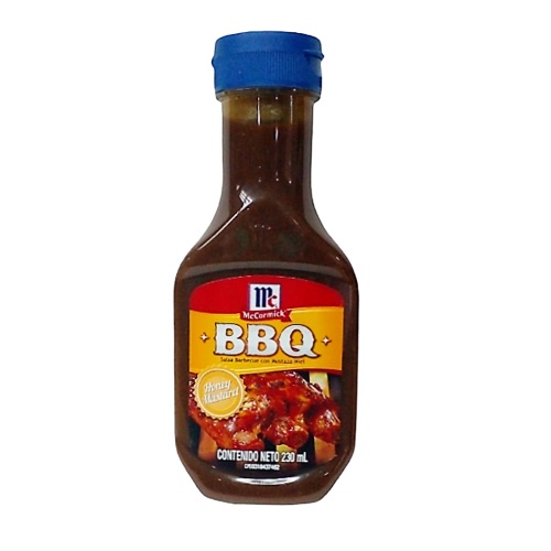 SALSA BBQ MCCORMICK 230ML MIEL