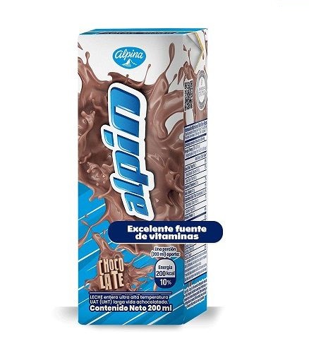BEBIDA ACHOCOLATADA ALPIN 200ML UHT