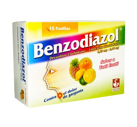 BENZODIAZOL TUTTI FRUTI X 16 PASTILLAS MAST MEYER