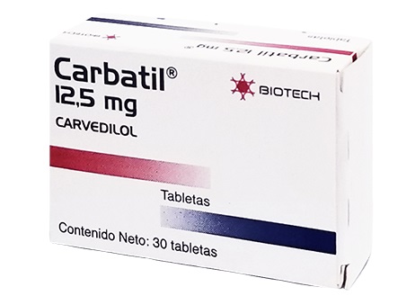 CARBATIL 12,5MG X 30 TABLETAS BIOTECH