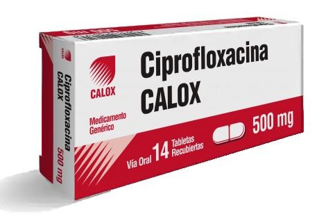 CIPROFLOXACINA 500MG X 14 TABLETAS CALOX
