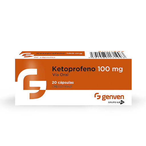 KETOPROFENO 100MG X 20 CAPSULAS GENVEN