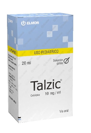 TALZIC GOTAS PED 10MG / ML X 20ML ELMOR