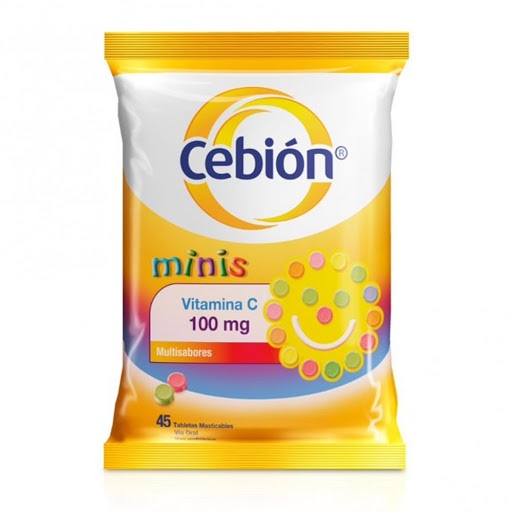 CEBION MINIS 100MG X 45TAB MAST MERK