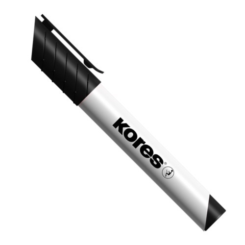 MARCADOR DE PIZARRA KORES BISELAR NEGRO