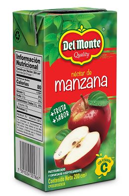 NECTAR DEL MONTE 200ML MANZANA