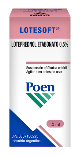 LOTESOFT 0,5% X 5ML SUSP OFTAL POEN