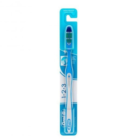 CEPILLO DENTAL ORAL B 123 MEDIO