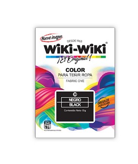 TENIDOR WIKI WIKI ROPA NEGRO