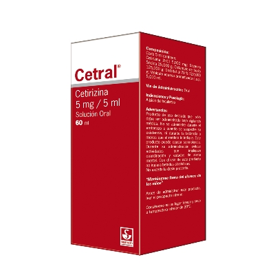 CETRAL JBE 5MG/5ML X 60ML CETIRIZINA MEYER