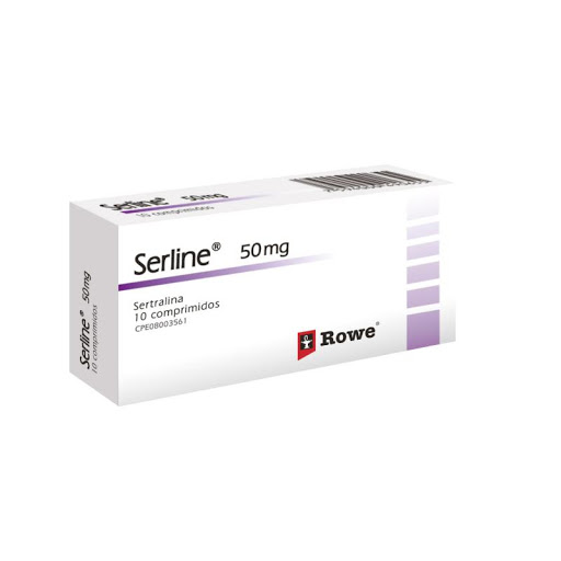 SERLINE 50MG X 10COMP ROWE