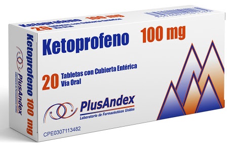 KETOPROFENO 100MG X 20TAB PLUSANDEX
