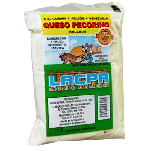QUESO LACPA 150GR PECORINO RALLDO