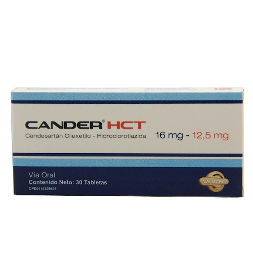 CANDER HCT 16MG 12,5MG X 30TAB VALMORCA