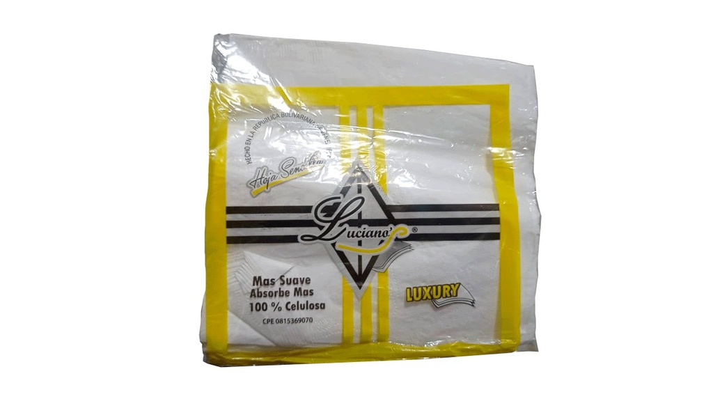 SERVILLETAS LUCIANO X50SERV 33X32CM AMAR