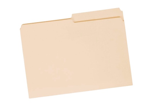 CARPETA MANILA CARTA X UND