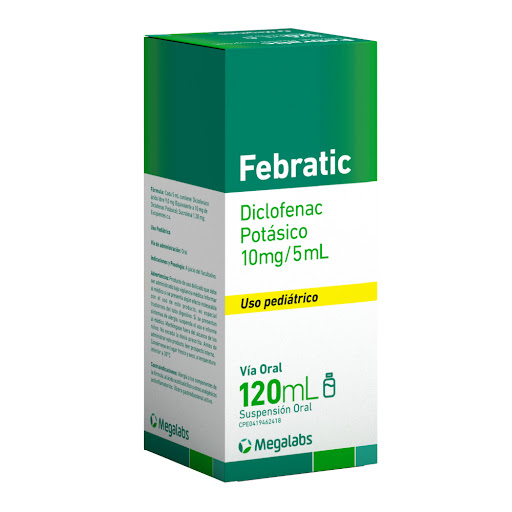 FEBRATIC PED 10MG 5 ML X 120ML MEGALABS