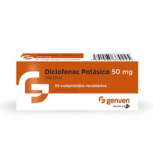 DICLOFENAC POTASICO 50MG X 30TAB GENVEN