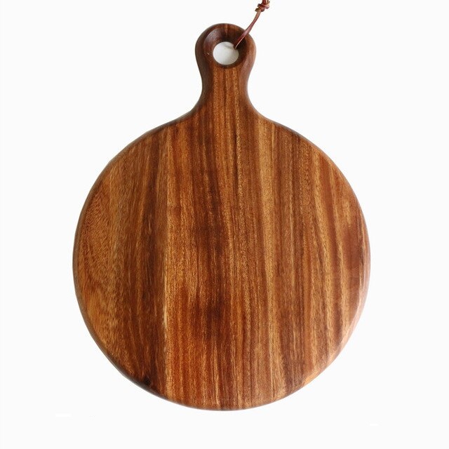 TABLA CARTAN DE MADERA OVALADA