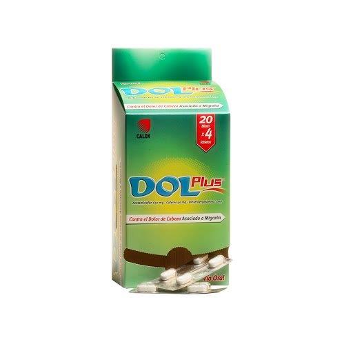DOL PLUS 650MG/50MG/1MG X 4TAB DISPLAY CALOX