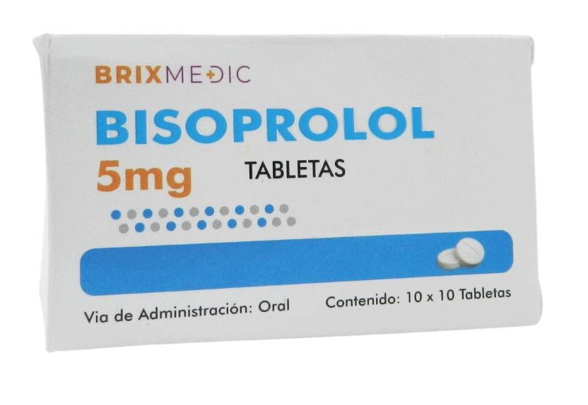 BISOPROLOL 5MG X 10TAB BLISTER BRIXMEDIC***