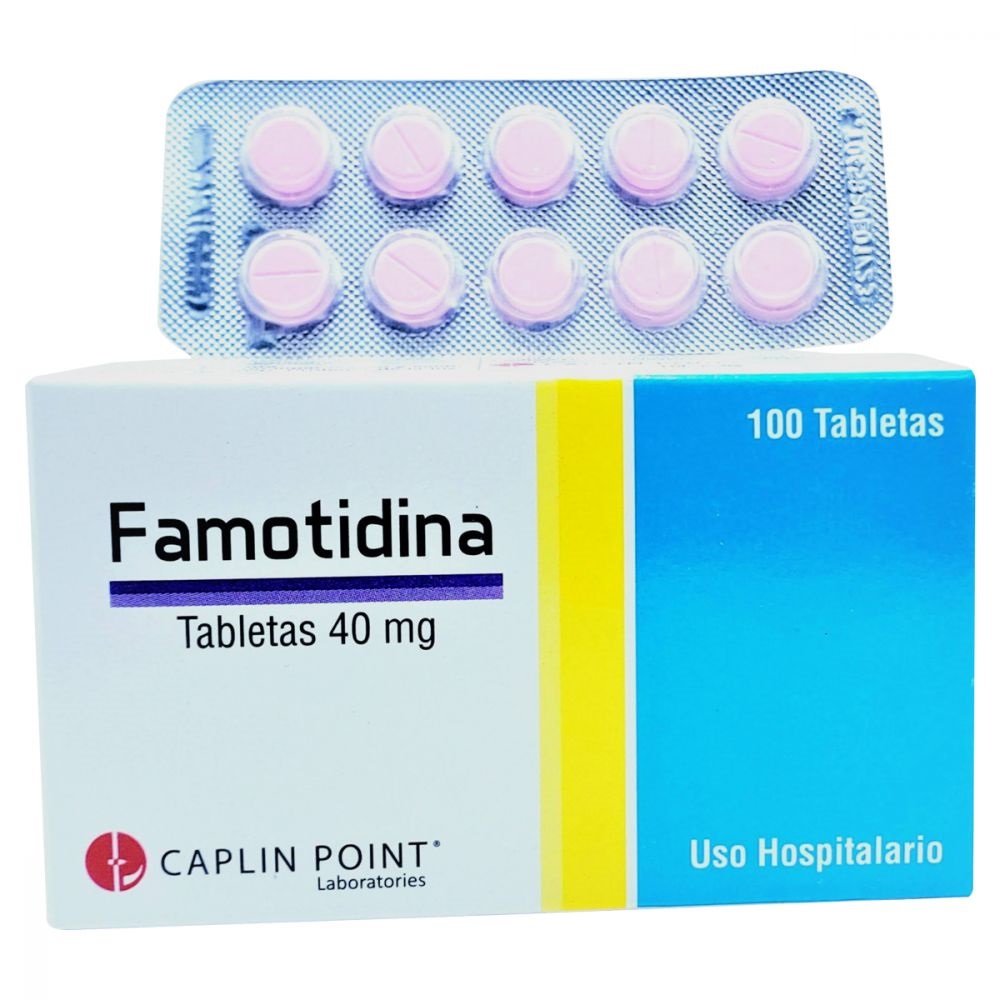 FAMOTIDINA 40MG BLISTER X 10 TABLETAS
