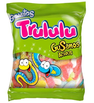 GOMITAS TRULULU 80GR GUSANOS ACIDOS
