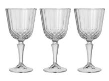 COPAS PASABAHCE 3PCS 310CC TRANS/VIDRIO