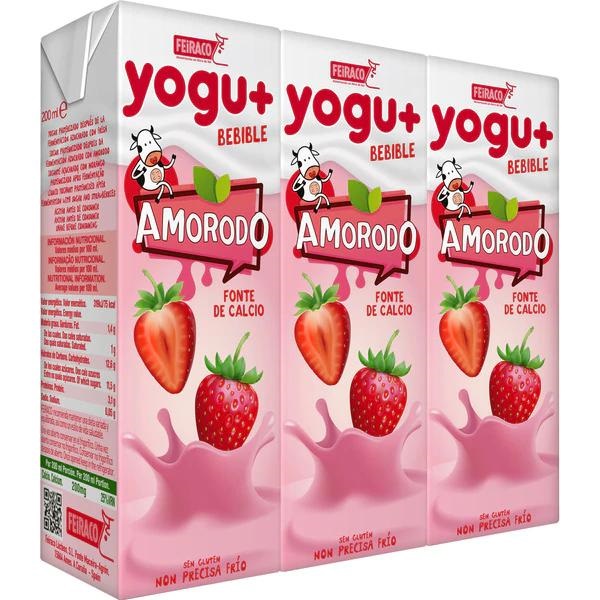 YOGURT FEIRACO 200GR X3UND FRESA