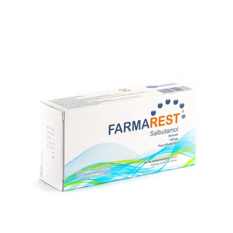 FARMAREST 100MCG X 200DOSIS SALBU AEROSOL FARMACEUTICA