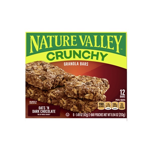 BARRA NATURE VALLEY 6UND 253G AVENA CHOC