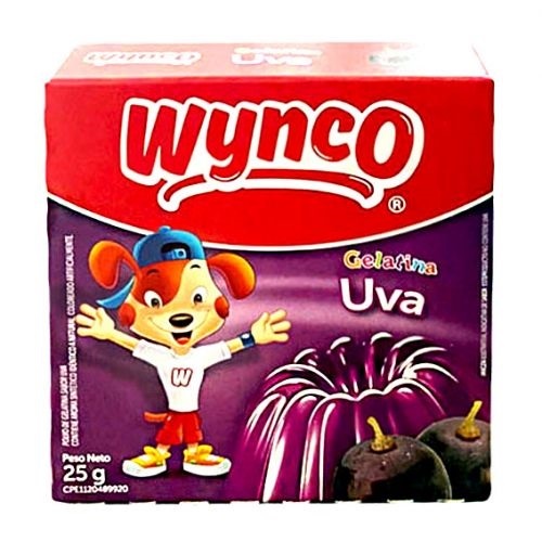 GELATINA WYNCO 25GR UVA