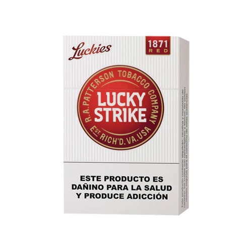 CIGARRILLOS LUCKY STRIKE RED