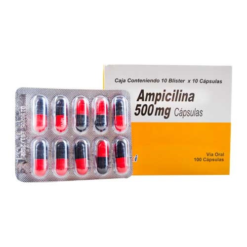 AMPICILINA 500MG X 10CAPS BLISTER BALAXI***