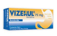 VIZERUL 75MG X 20TABL RANITIDINA DOLLDER
