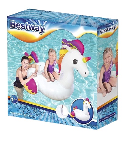 FLOTADOR BESTWAY 1.50 X 1.17 UNICORNIO