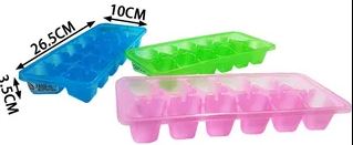 HIELERA DE PLASTICO COLORES SURTIDOS