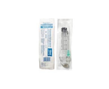 JERINGA 10ML 21G X 1 1/2" MEDIKPRO