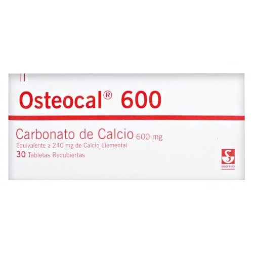 OSTEOCAL 600MG X 30TABLETAS MEYER