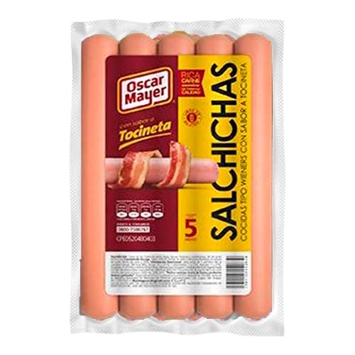 SALCHICHA OSCARMAYER CON TOCINETA