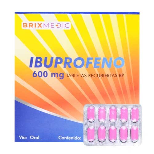 IBUPROFENO 600MGX10TAB BLISTER BRIXMEDIC