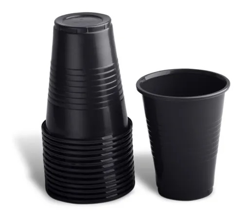 VASOS FAVEP N77 X 100UND NEGRO