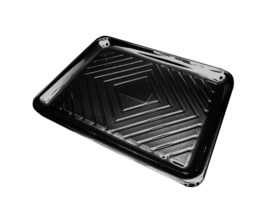 BANDEJA FANDEC 30X39CM NEGRO