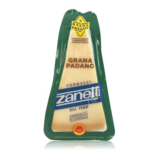 QUESO ZANETTI 200GR GRANA PADANO