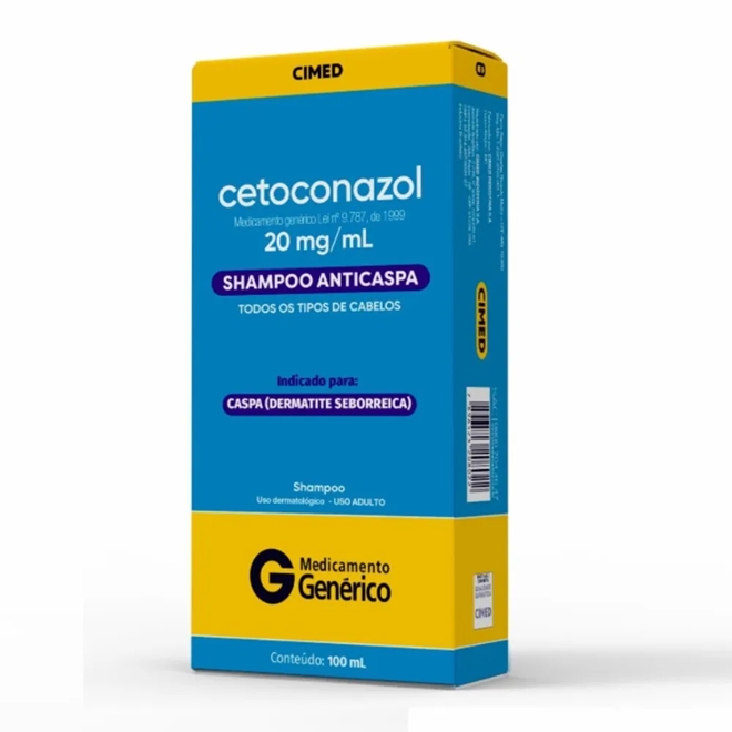 CETOCONAZOL X 100ML CHAMPO ANTICASPA CIMED
