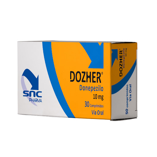 DOZHER 10MG X 30COMP DONEPEZILO SNC PHARMA
