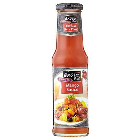 SALSA EXOTIC 250ML DE MANGO ROJA