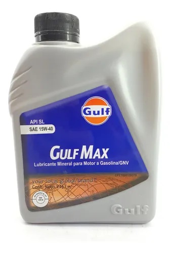 ACEITE MINERAL 15W40 1LT GULF 