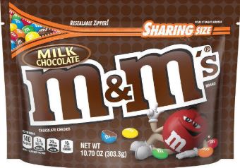 GRAGEAS M&amp;M 303.3GR CHOCOLATE